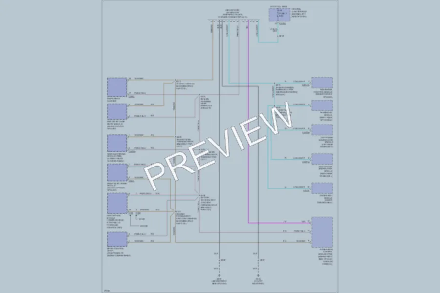 2003 Ford Windstar Computer Data Lines wiring diagram preview