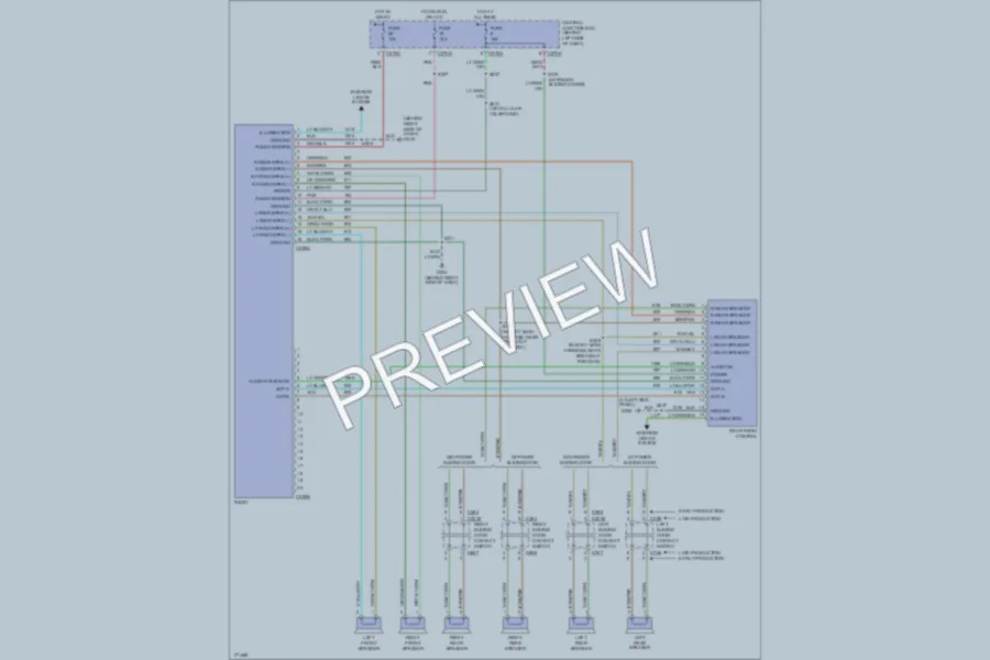 2003 Ford Windstar Radio wiring diagram preview