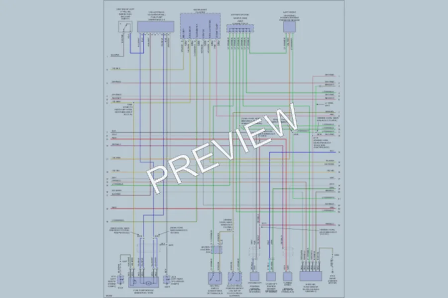 2003 Ford ZX2 Engine Performance wiring diagram preview