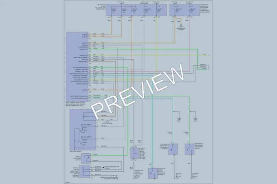 2003 GMC 1500 Hd Warning Systems wiring diagram preview