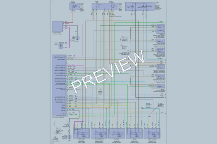 2003 GMC Envoy Air Conditioning wiring diagram preview