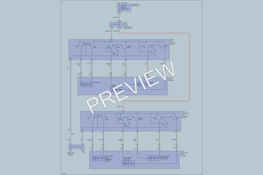 2003 GMC H2500 Power Seats wiring diagram preview