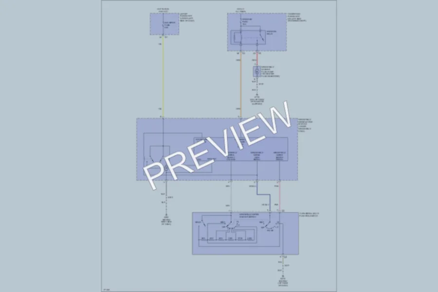 2003 GMC 2500 Hd Wiper Washer wiring diagram preview