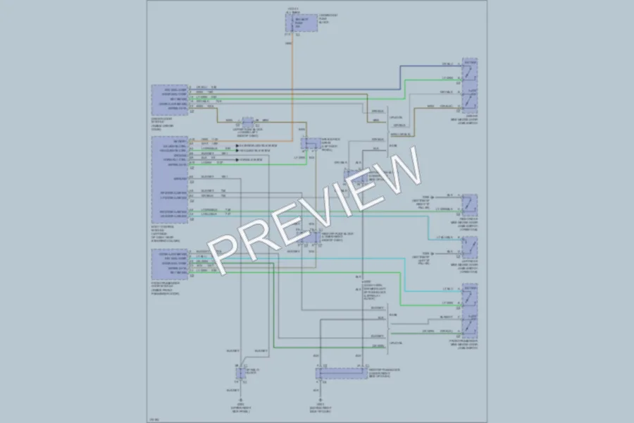 2003 GMC 1500 Hd Anti Theft wiring diagram preview