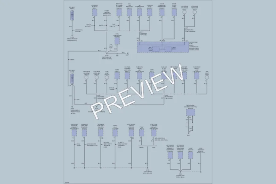 2003 GMC 2500 Ground Distribution wiring diagram preview