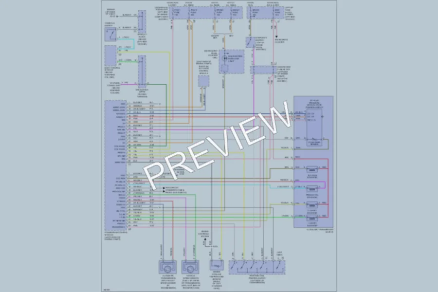 2003 GMC 3500 Transmission wiring diagram preview