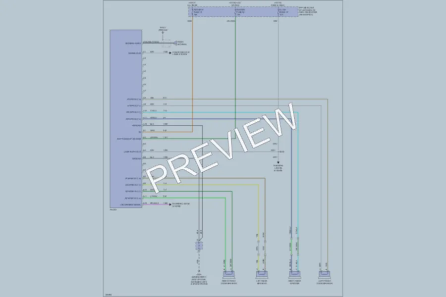 2003 GMC Sonoma Radio wiring diagram preview