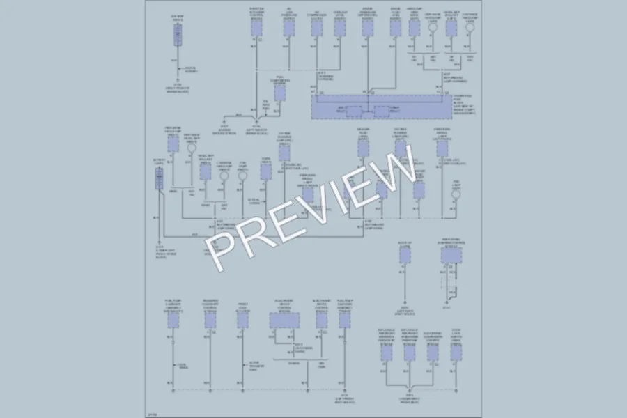 2003 GMC YukonXLDenali Ground Distribution wiring diagram preview
