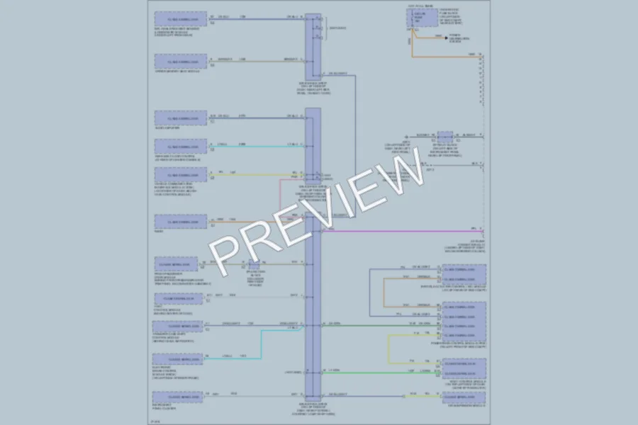 2003 HUMMER H2 Computer Data Lines wiring diagram preview