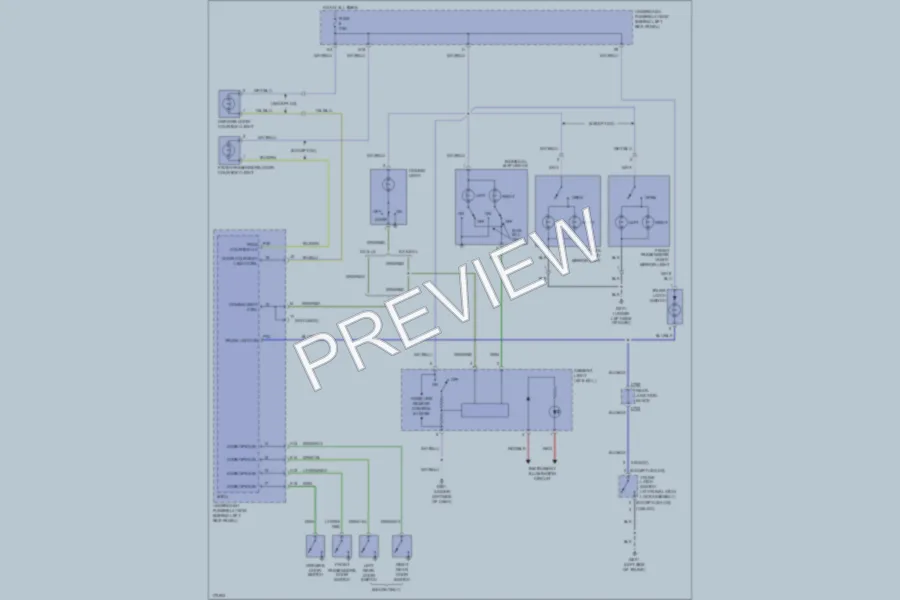 2003 Honda Accord Interior Lights wiring diagram preview