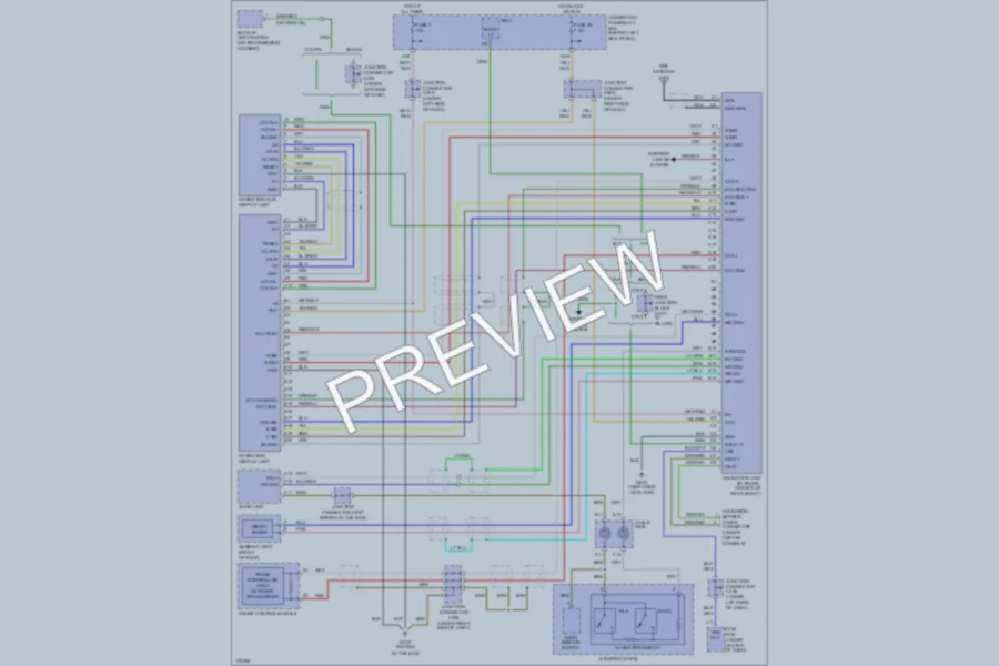 2003 Honda Accord Navigation wiring diagram preview