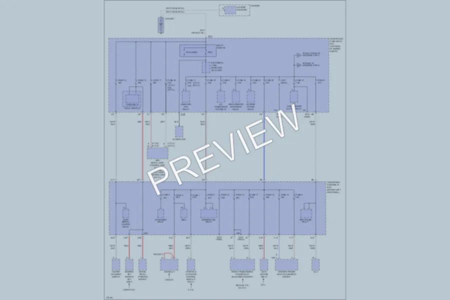 2003 Honda Accord Power Distribution wiring diagram preview