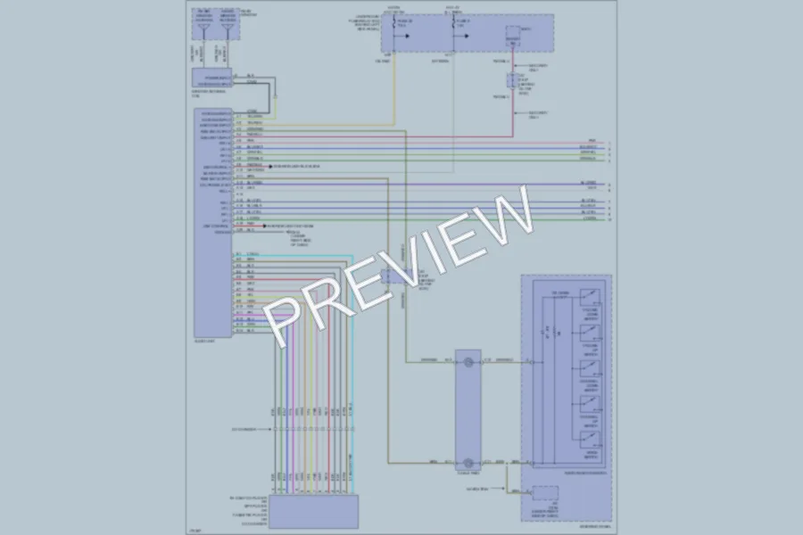 2003 Honda Accord Radio wiring diagram preview