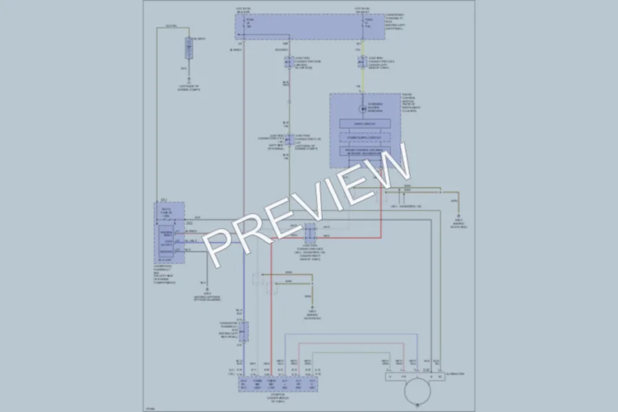 2003 Honda Accord Starting Charging wiring diagram preview