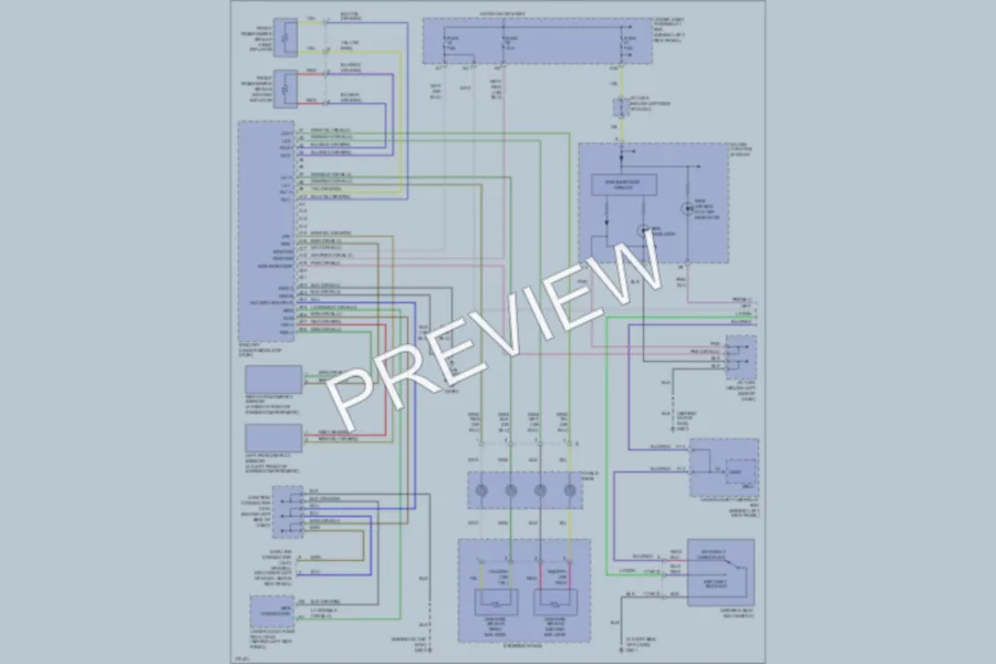 2003 Honda Accord Supplemental Restraints wiring diagram preview