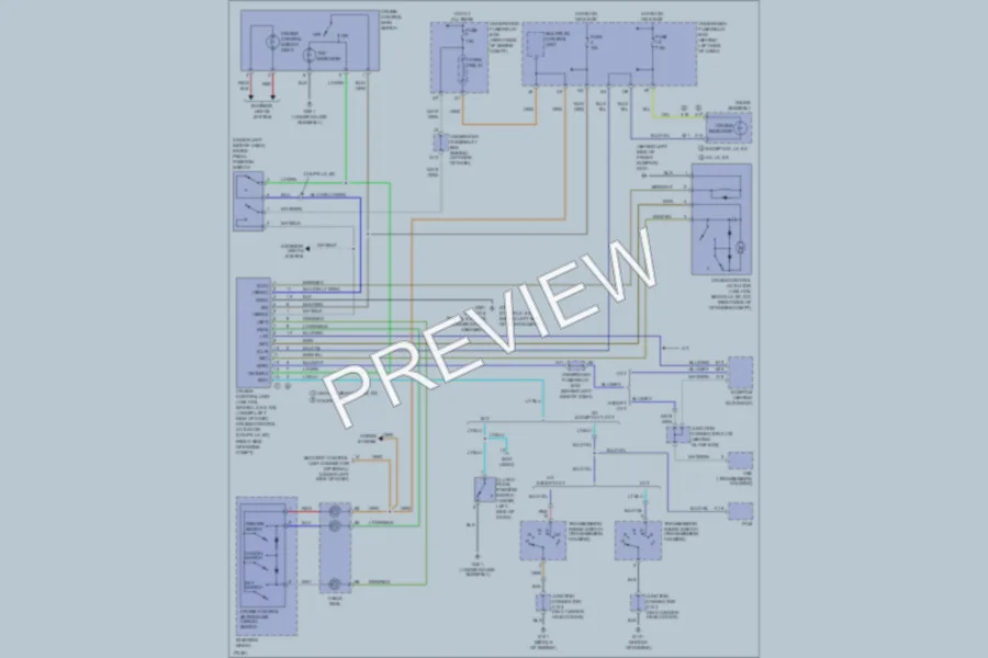 2003 Honda Civic Cruise Control wiring diagram preview