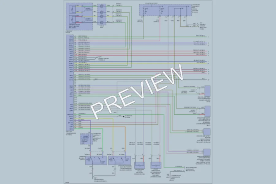 2003 Honda Civic Supplemental Restraints wiring diagram preview