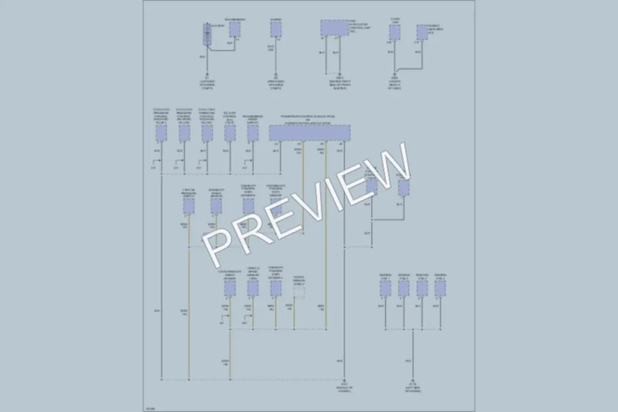 2003 Honda Element Ground Distribution wiring diagram preview