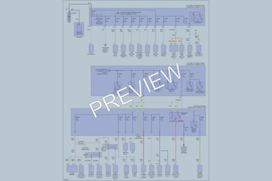2003 Honda Insight Power Distribution wiring diagram preview