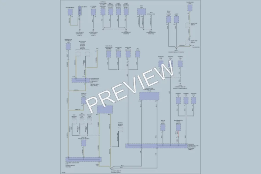 2003 Honda Odyssey Ground Distribution wiring diagram preview