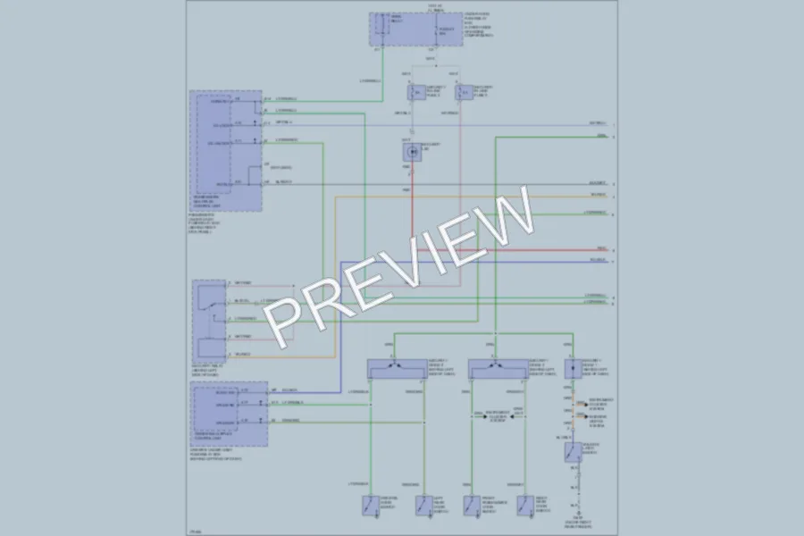 2003 Honda Pilot Anti Theft wiring diagram preview