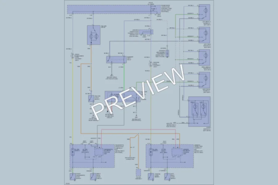 2003 Honda Pilot Interior Lights wiring diagram preview