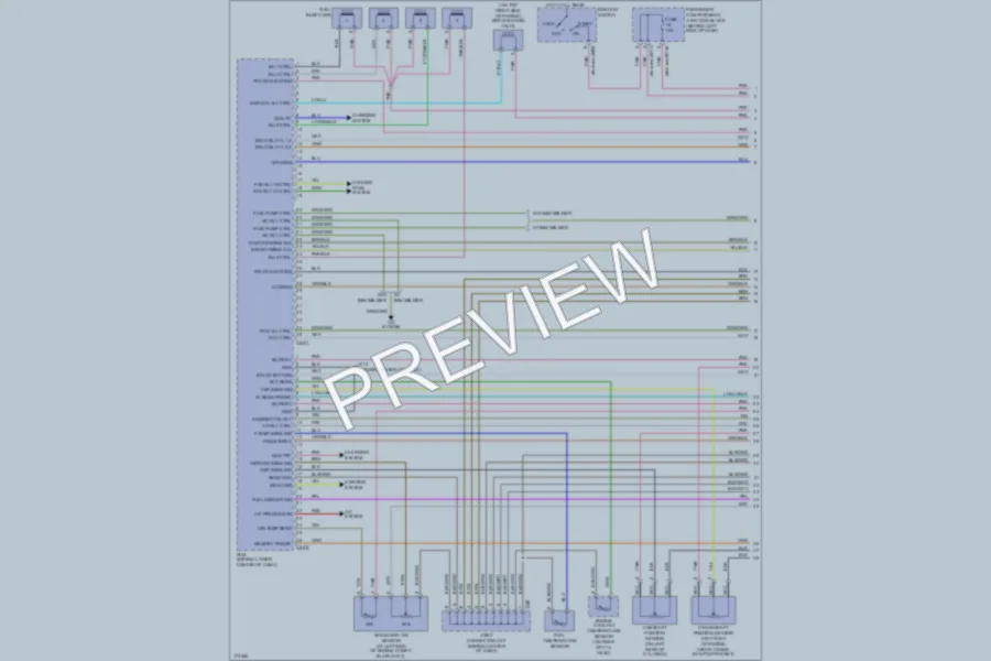 2003 Hyundai Sonata Engine Performance wiring diagram preview