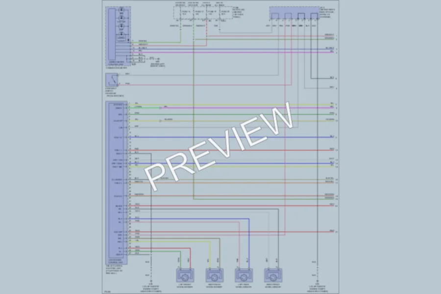 2003 Infiniti FX35 Anti Lock Brakes wiring diagram preview