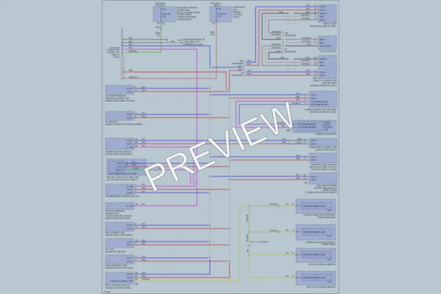 2003 Infiniti FX35 Computer Data Lines wiring diagram preview