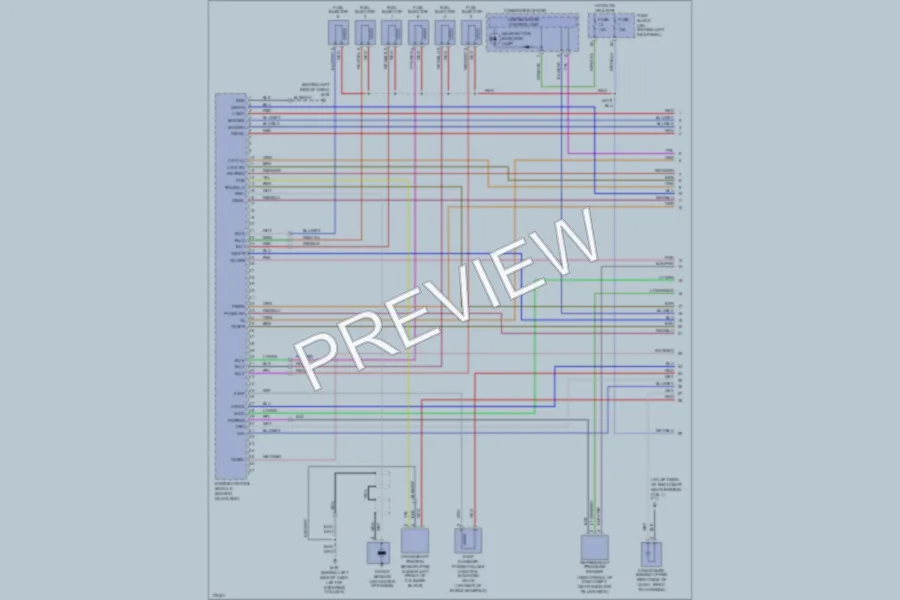 2003 Infiniti FX35 Engine Performance wiring diagram preview