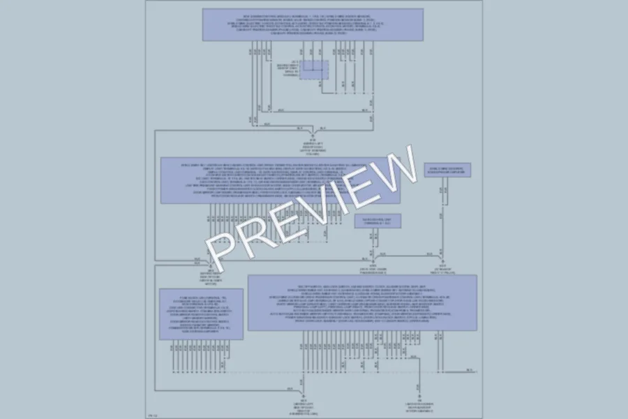 2003 Infiniti FX35 Ground Distribution wiring diagram preview