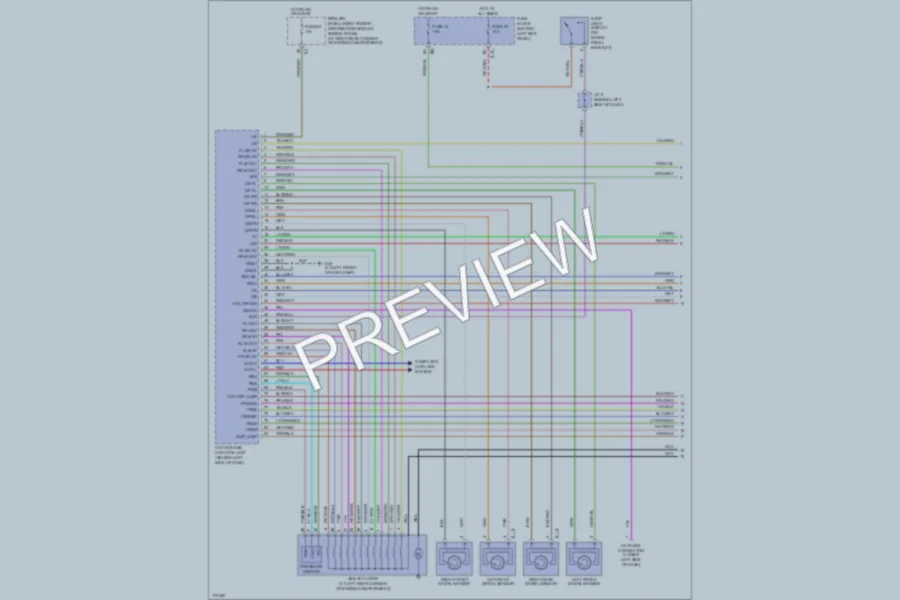 2003 Infiniti G35 Anti Lock Brakes wiring diagram preview