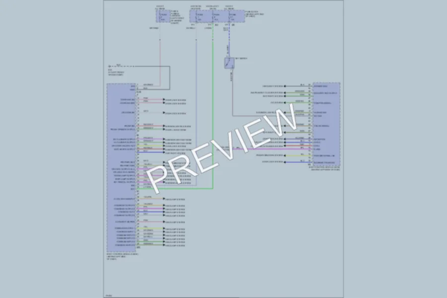 2003 Infiniti G35 Body Control Modules wiring diagram preview