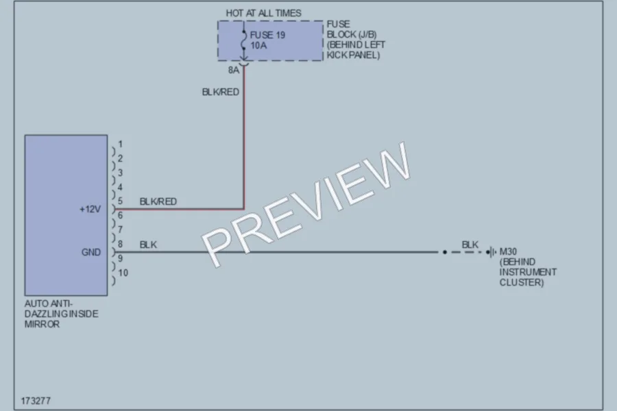 2003 Infiniti G35 Power Mirrors wiring diagram preview