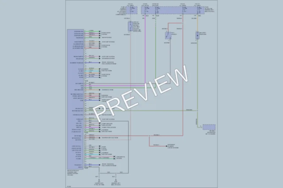 2003 Infiniti I35 Body Control Modules wiring diagram preview