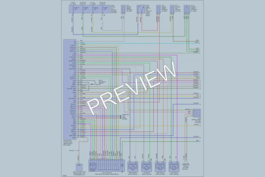 2003 Infiniti M45 Anti Lock Brakes wiring diagram preview