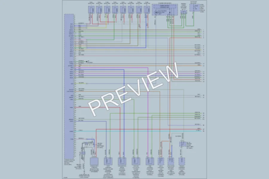 2003 Infiniti M45 Engine Performance wiring diagram preview