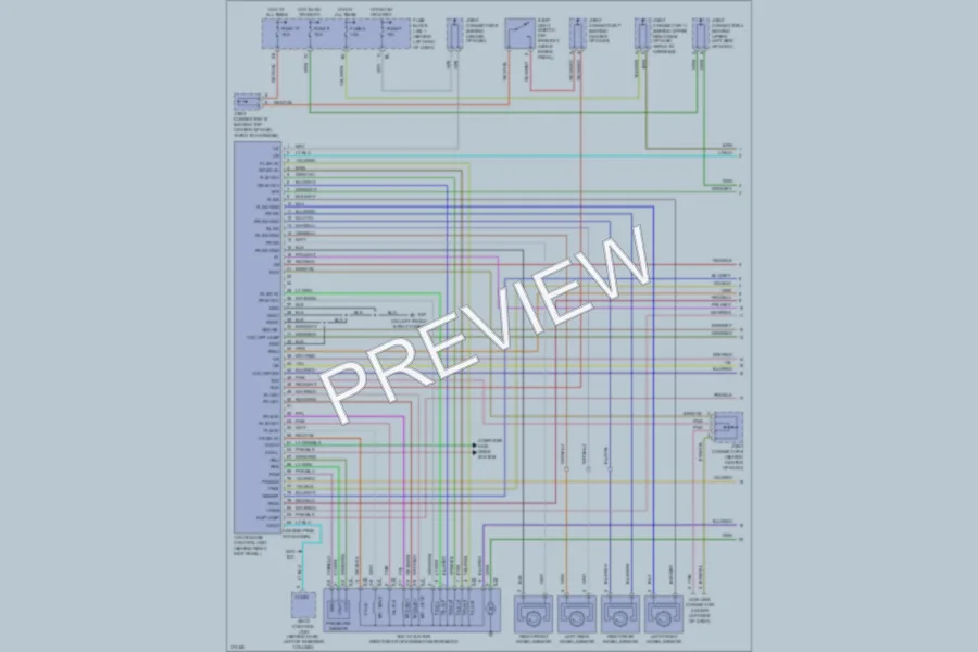 2003 Infiniti Q45 Anti Lock Brakes wiring diagram preview
