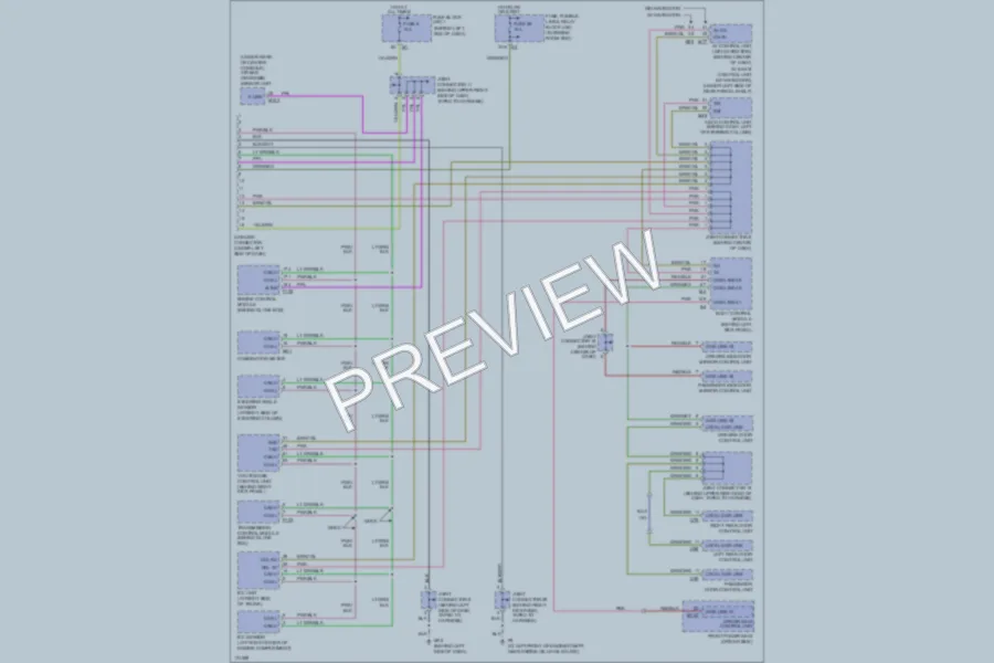 2003 Infiniti Q45 Computer Data Lines wiring diagram preview
