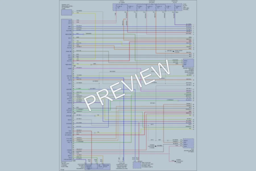 2003 Infiniti QX4 Cruise Control wiring diagram preview