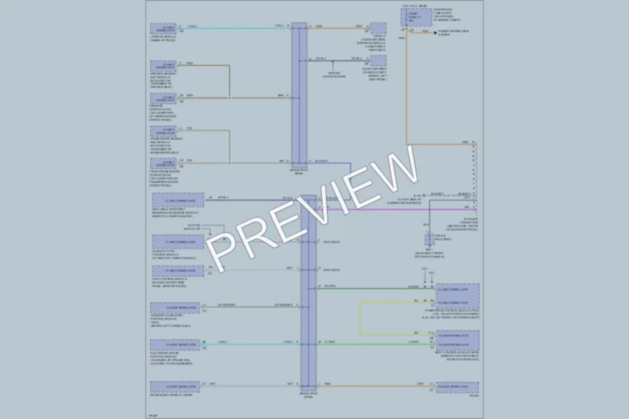2003 Isuzu Ascender Computer Data Lines wiring diagram preview
