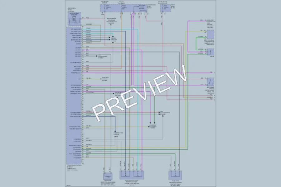 2003 Isuzu Ascender Engine Performance wiring diagram preview