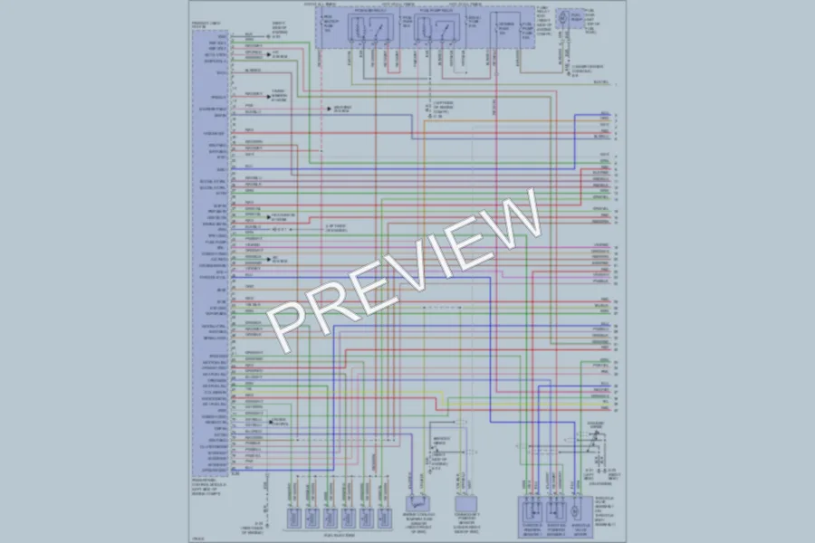 2003 Isuzu Axiom Engine Performance wiring diagram preview