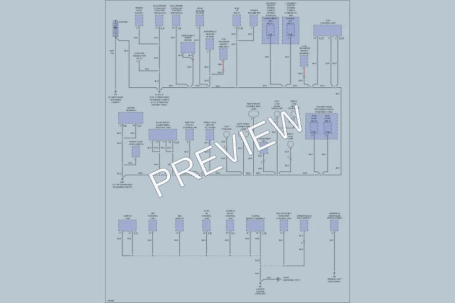 2003 Isuzu Axiom Ground Distribution wiring diagram preview