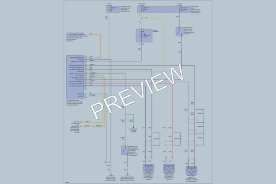 2003 Isuzu RodeoSport Anti Lock Brakes wiring diagram preview