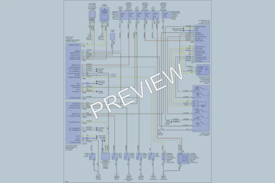 2003 Jaguar SType Anti Theft wiring diagram preview