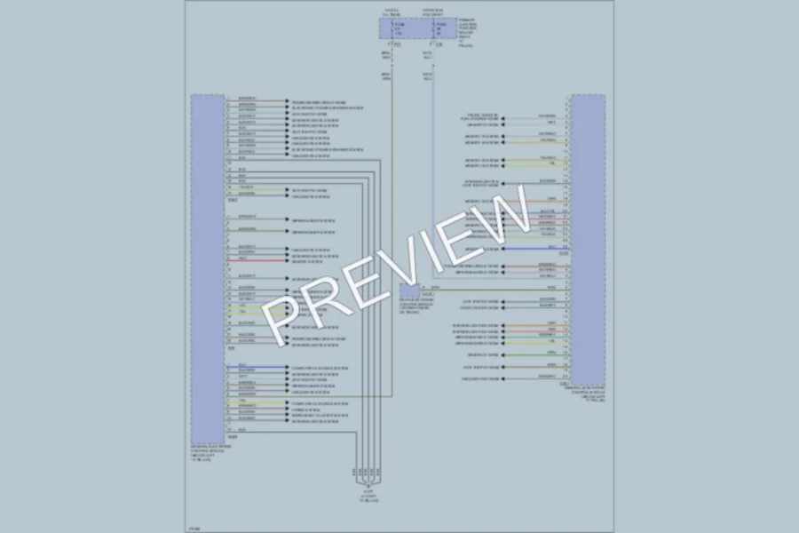 2003 Jaguar SType Body Control Modules wiring diagram preview