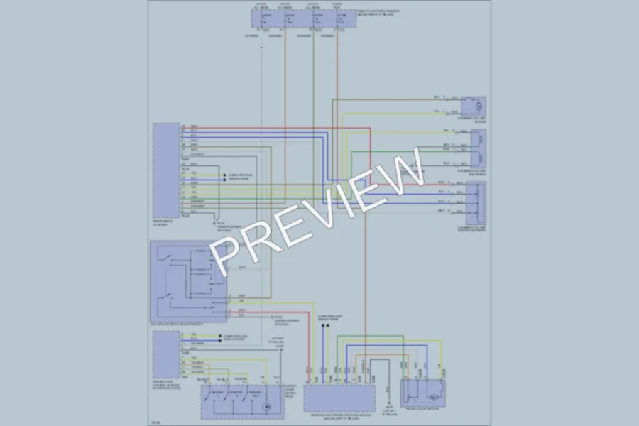 2003 Jaguar SType Memory Systems wiring diagram preview