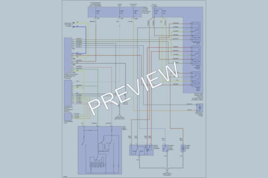 2003 Jaguar SType Wiper Washer wiring diagram preview