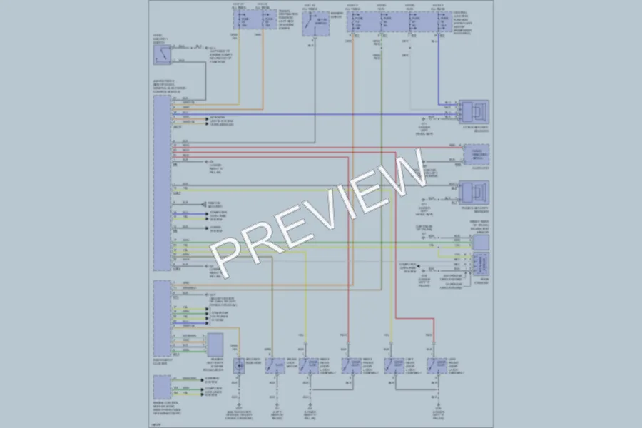 2003 Jaguar XType Anti Theft wiring diagram preview